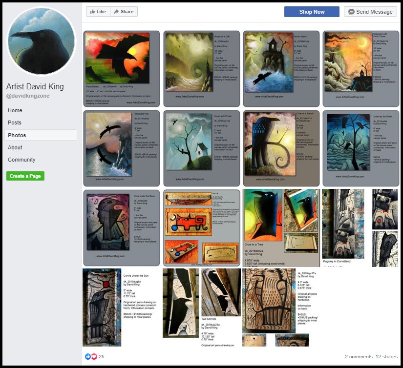 ARtist David King Originals